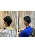 清潔感UP!刈り上げスッキリ学生ショート【カミケンオム】