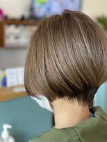 スナリー(Snaly)&nbsp;ハンサムショート/白髪活かし/白髪の染まるおしゃれ染