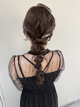 ラボー ノースプラザ店(LA'BO) 編みおろしヘアセット♪