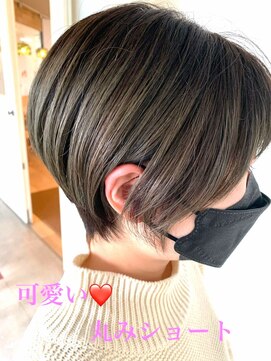 インプレス 小樽店(impres) トリートメントでまとまり＋手触り☆大人丸みショート☆