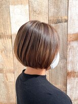 ムーン(moon) #前髪カタログ#マチルダボブ#顔型別ヘアスタイル特集#