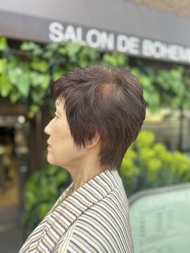 サロンドボエム 国分寺(SALON DE BOHEME) マダムショート