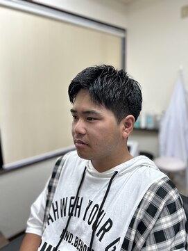 ヘアーハウスオガワ ショートアップバング