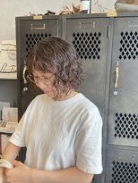 アチーブリス(achieve Liss)&nbsp;プードルパーマボブパーマショートゆるふわパーマくるくるパーマ