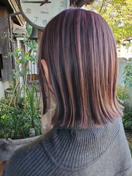 テントヘアー(tent hair) 白髪なんて気にならない！デザインカラー♪