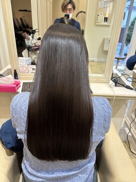 エイミーバイアフロートザガーデン 浦和店(amie by afloat the garden) 【杉本指名限定】艶髪ストレートスタイル【浦和】