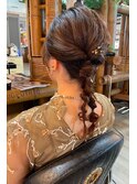 パーティーヘアセット（ウェディングにもOK）
