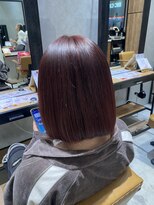 チャンネル(channel)&nbsp;ボブ×ワインレッド