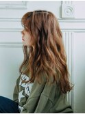 ふんわりロング20代/30代/40代/庭瀬