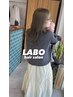 《LABOで至福のフルコースを》カット＋カラー＋tr＋ショートspa　9000円