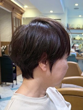 ロンド パルティール 大宮(Lond partir) イメチェン外ハネボブ美髪ワイドバングレイヤーショート/大宮