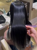 ユーフォリア 新宿店(Euphoria) 地毛風ストレート/ブルーブラック