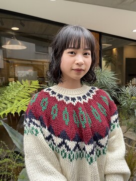 オムズポカ 栄矢場町店(OM's poka) ボブパーマ/ニュアンスパーマ