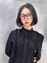 ロンド ジュルード 名古屋(Lond jeloud)&nbsp;ショート ボブ インナーカラー 韓国風5617