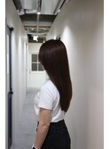 髪質改善ストレート
