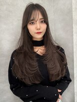 ロンド ロビン 栄(Lond robin)&nbsp;【Lond robin】木屋元一　前髪/顔まわり/韓国/レイヤー/透明感