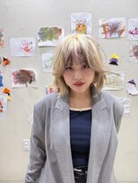 ヴィオラカラー(VIOLLA COLOR) 顔まわりレイヤー×韓国へア/小倉