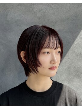 フリー(FREEY) ショートウルフ　顔周りレイヤー