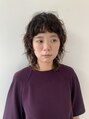 ロコ ファンデーション(LOCO FOUNDATION)&nbsp;ウルフスタイルにパーマでgirlyに！ブリーチ毛にかけてます。