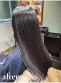 【ダメージレス縮毛矯正】 ［髪質整形］美髪ストレート