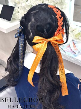 ベルグロー 原宿(BELLEGROW) レースアップハートツイン