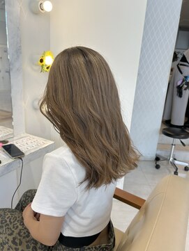 ウィル 野田阪神店(WiLL) 暗染め履歴でもできるミルクティーブラウン