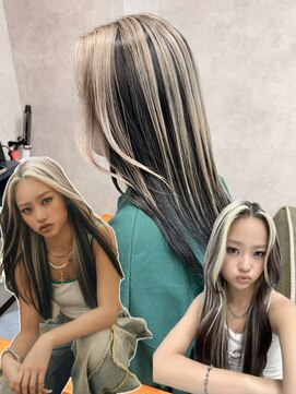 サニー 渋谷(SUNNY) デザインカラー、ミックスカラー、バレイヤージュレイヤーカット