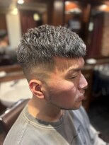 ヘアモードキクチ 日本橋室町店&nbsp;日本橋室町　日本橋　クロップ　アイロンパーマ