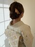 【要電話/無料カウンセリング付】訪問着 着付け+ヘアセット ￥13200～