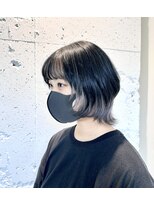 リエート 四条河原町(Lieto) 髪質改善インナーカラーミニウルフ10代20代学割グレーシルバー