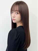 シエル ドゥ サワ(ciel de SAWA) ブリーチなしカラー◎髪質改善×美髪矯正で艶髪ロング夏カラー