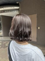 エン(en)&nbsp;ラベンダーベージュ/ラベージュ/ボブアレンジ/ボブカット