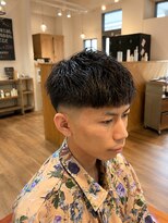 ナップヘアースコヤ(NAP hair Scoya)&nbsp;ガルナチョ風フェードパーマ