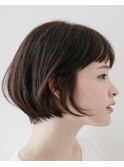愛され横顔ショートボブ