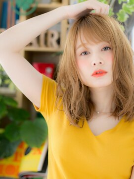 カバーヘア イヴ 戸頭店(COVER HAIR EVE) *+COVER HAIR+*…スモーキーカラー ｘ 小顔極ゆるカールa