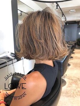 ルーヴェ(LOWE) 【LOWE能瀬】オレンジベージュロブ