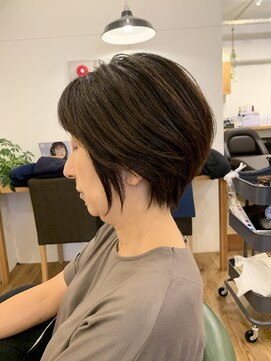 ユニテ ヘアー ホーム(UNITE hair home) 大人前下がりボブ☆