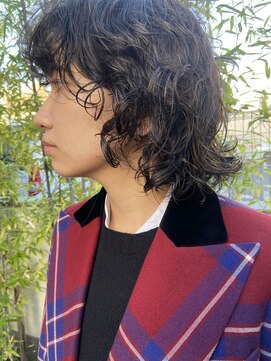 ウェウェ(wewe) ウルフボブ パーマスタイル