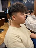【IRIE HAIR赤坂】ツイストパーマ×前下がりシュート×刈り上げ