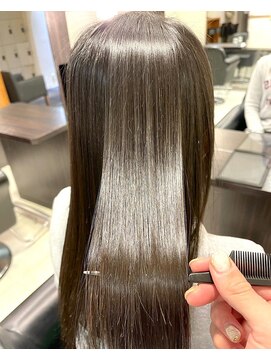 アムヘアー(A.M. hair) 【自分史上一番☆】心太髪縮毛矯正