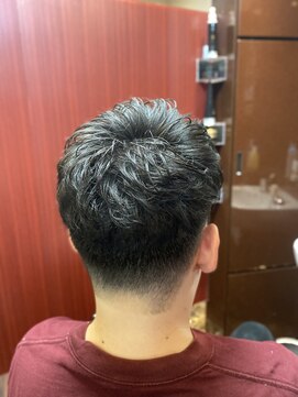 ヒロギンザ 新橋日比谷口店(HIRO GINZA) 2ブロマッシュパーマ　新橋　理容室　床屋　ヒロ銀座　日比谷