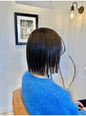 切りっぱなしボブstyle