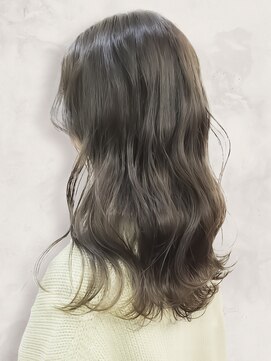 ユニ バイ マグ 長野店(Uni.by Mag) 20代30代大人可愛い髪質改善カラーアッシュグレージュ透明感