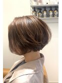 前下がりボブ
