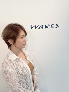 ウェアーズ(WARES) 白髪ぼかしにも◎ハイライトムーブショート◎20代30代40代