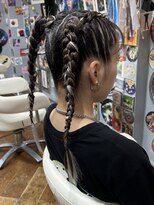 ツインテールアレンジ