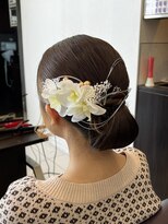 タクミフォーヘアー(TAKUMI for hair) 成人式水引アレンジ♪