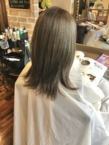 ルポゼヘアー セミロング