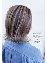 美容室 アクイール グラッセ(Accueillir grace)&nbsp;コントラストハイライト