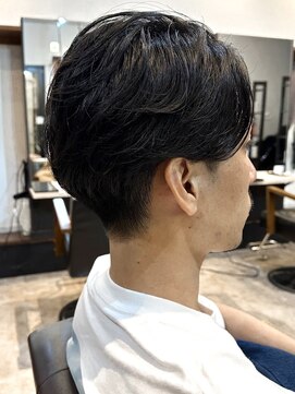 アイリーヘアデザイン(IRIE HAIR DESIGN) 【IRIE HAIR赤坂】ニュアンスパーマ×メンズヘア